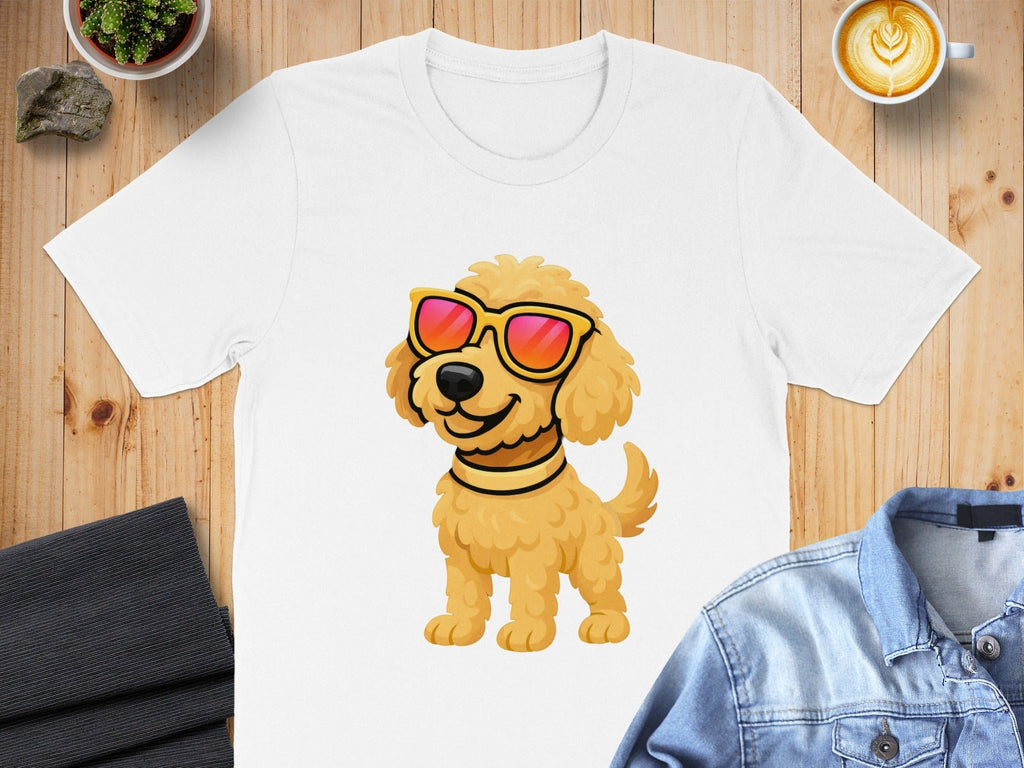 Cool Sunglasses Dog Graphic Tee for Pet Lovers Shirt