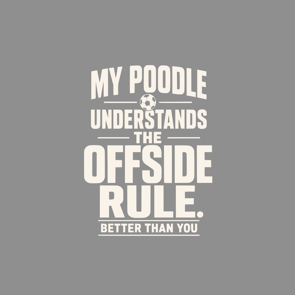 My poodle understands the offside rule better than you.